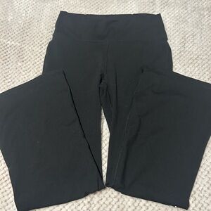 Fabletics Black Flare High-Waisted Leggings